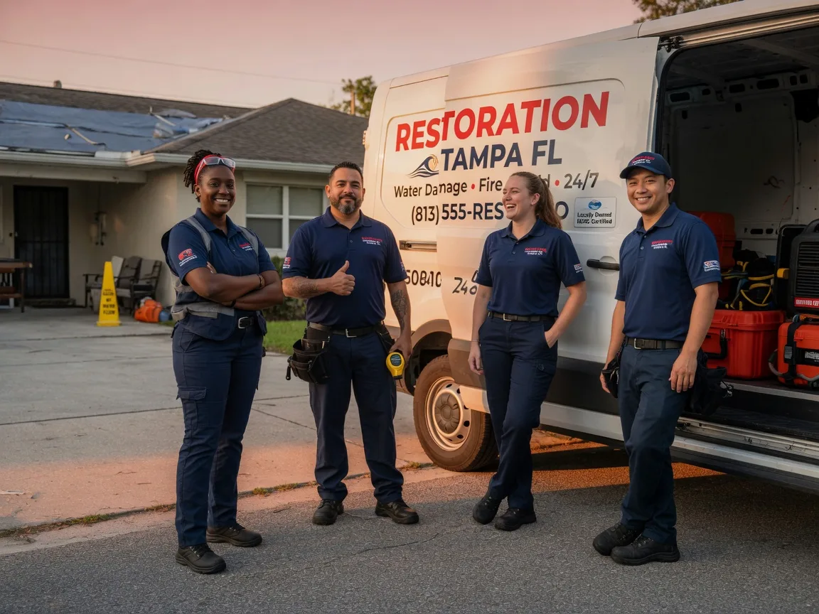 Water Damage Restoration company in Clinton, IN